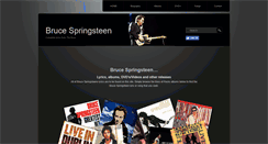 Desktop Screenshot of bruce-springsteen.dk